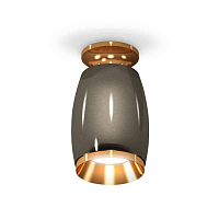 Купить Комплект накладного светильника Ambrella light Techno Spot XS1123043 DCH/PYG черный хром/золото желтое полированное (N6905, C1123, N7034) в Туле