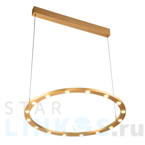 Купить с доставкой Подвесная светодиодная люстра Gerhort G51229/1GD в Туле