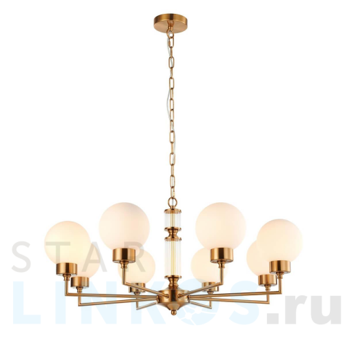 Купить Подвесная люстра Favourite Newfangled 2670-8P за 45 200 руб. в Туле Купить с доставкой Подвесная люстра Favourite Newfangled 2670-8P в Туле