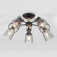 Купить Потолочная люстра Eurosvet Astor 70111/5 черный в Туле