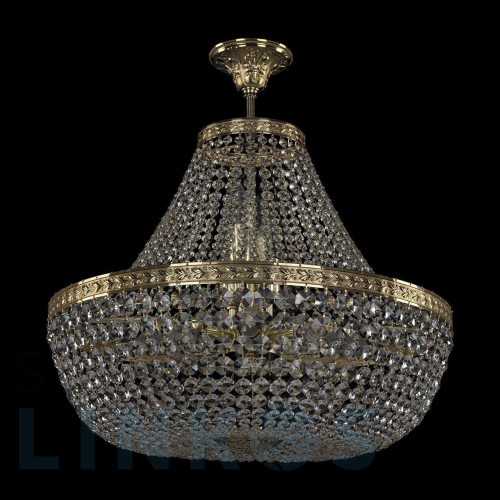 Купить Потолочная люстра Bohemia Ivele 19111/H1/55IV G за 64 326 руб. в Туле Купить с доставкой Потолочная люстра Bohemia Ivele 19111/H1/55IV G в Туле