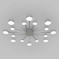 Купить Потолочная светодиодная люстра Eurosvet Nitrino 90242/16 хром в Туле