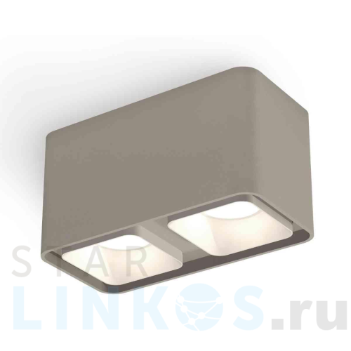Купить с доставкой Комплект накладного светильника Ambrella light Techno Spot XS7852001 SGR/SWH серый песок/белый песок (C7852, N7701) в Туле