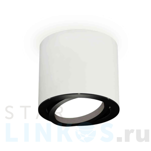 Купить с доставкой Комплект накладного светильника Ambrella light Techno Spot XS7401002 SWH/PBK белый песок/черный полированный (C7401, N7002) в Туле