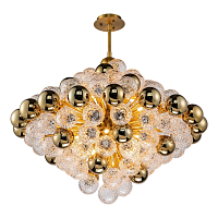 Купить Подвесная люстра iLamp Rockfeller 100D-18 Matt Bronze в Туле