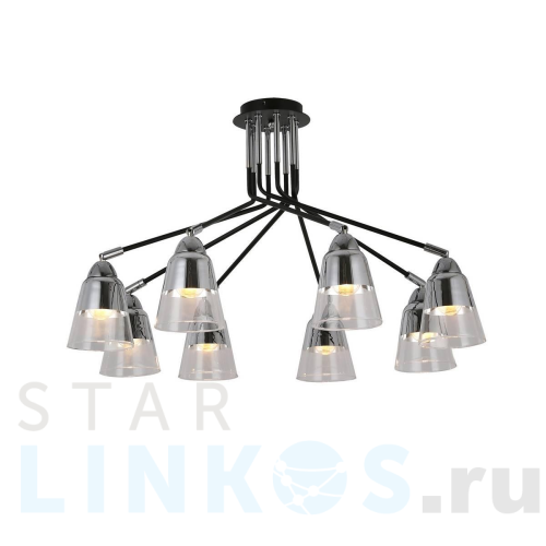 Купить Потолочная люстра Evoluce Lirino SLE102902-08 за 11 560 руб. в Туле Купить с доставкой Потолочная люстра Evoluce Lirino SLE102902-08 в Туле