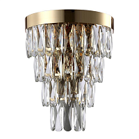 Купить Настенный светильник Crystal Lux Abigail AP3 Gold/Transparent в Туле