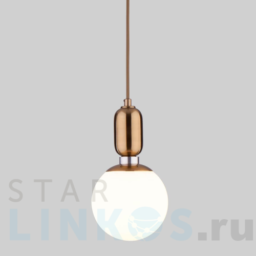 Купить Подвесной светильник Eurosvet Bubble 50151/1 латунь за 4 320 руб. в Туле Купить с доставкой Подвесной светильник Eurosvet Bubble 50151/1 латунь в Туле