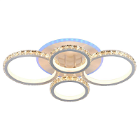 Купить Потолочная светодиодная люстра Profit Light 8052/2+2 WHT в Туле