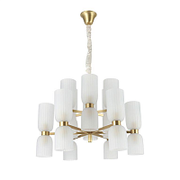 Купить Подвесная люстра Newport 3646+6/C brass М0068541 в Туле