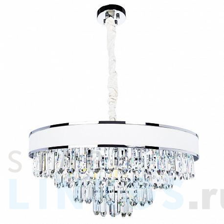 Купить Подвесная люстра Arte Lamp Diadem A1002LM-8CC за 42 990 руб. в Туле фото 2 Купить с доставкой Подвесная люстра Arte Lamp Diadem A1002LM-8CC в Туле фото 2