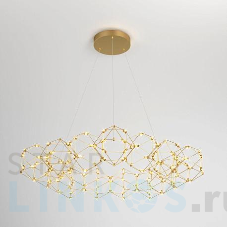 Купить Подвесной светодиодный светильник Eurosvet Uma 90169/15 медь за 122 000 руб. в Туле фото 2 Купить с доставкой Подвесной светодиодный светильник Eurosvet Uma 90169/15 медь в Туле фото 2