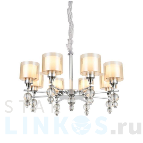 Купить с доставкой Подвесная люстра Omnilux Aprica OML-70803-08 в Туле