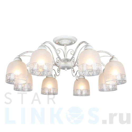 Купить Потолочная люстра Omnilux Ferraro OML-54907-08 за 16 020 руб. в Туле Купить с доставкой Потолочная люстра Omnilux Ferraro OML-54907-08 в Туле