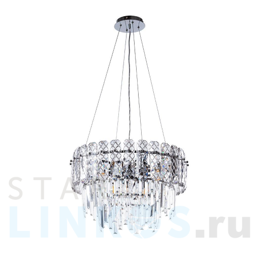 Купить Подвесная люстра Arte Lamp NICOLETTA A1051SP-8CC за 29 990 руб. в Туле Купить с доставкой Подвесная люстра Arte Lamp NICOLETTA A1051SP-8CC в Туле