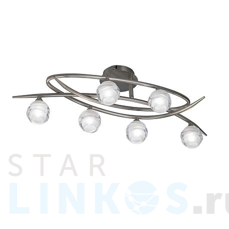 Купить Потолочная люстра Mantra Loop Satin Nickel 1812 за 49 113 руб. в Туле фото 2 Купить с доставкой Потолочная люстра Mantra Loop Satin Nickel 1812 в Туле фото 2