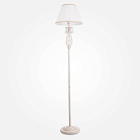 Купить Торшер Eurosvet 10073/1 белый с золотом/прозрачный хрусталь Strotskis в Туле