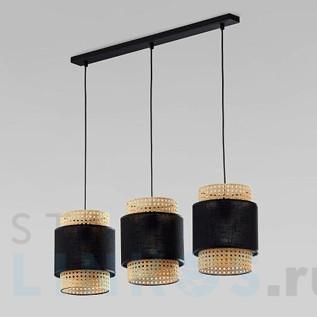 Купить Подвесной светильник TK Lighting 6541 Boho Black за 28 300 руб. в Туле фото 2 Купить с доставкой Подвесной светильник TK Lighting 6541 Boho Black в Туле фото 2