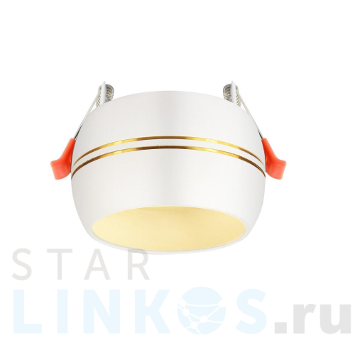 Купить Встраиваемый светильник ЭРА KL81 WH/GD Б0049010 за 929 руб. в Туле Купить с доставкой Встраиваемый светильник ЭРА KL81 WH/GD Б0049010 в Туле