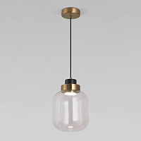 Купить Подвесной светодиодный светильник Eurosvet Jeffry 50240/1 Led прозрачный в Туле