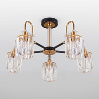 Купить Потолочная люстра Eurosvet Tenia 70090/5 черный в Туле