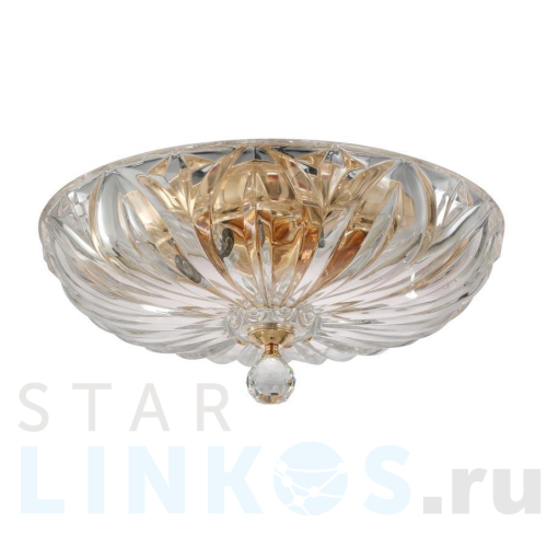 Купить Потолочный светильник Crystal Lux Denis D400 gold за 15 900 руб. в Туле Купить с доставкой Потолочный светильник Crystal Lux Denis D400 gold в Туле