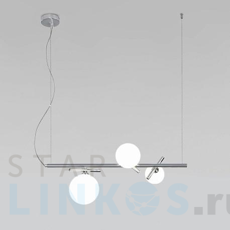 Купить Подвесная люстра Eurosvet Salut 50382/3 хром за 10 800 руб. в Туле фото 2 Купить с доставкой Подвесная люстра Eurosvet Salut 50382/3 хром в Туле фото 2