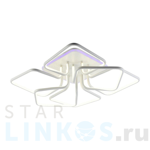 Купить Потолочная светодиодная люстра Profit Light 6007/6A WHT за 9 180 руб. в Туле Купить с доставкой Потолочная светодиодная люстра Profit Light 6007/6A WHT в Туле