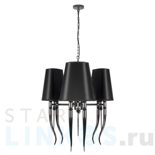 Купить Подвесная люстра Loft IT Brunilde 10207/6 Black за 46 060 руб. в Туле Купить с доставкой Подвесная люстра Loft IT Brunilde 10207/6 Black в Туле