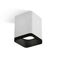 Купить Комплект накладного светильника Ambrella light Techno Spot XS7812002 SWH/SBK белый песок/черный песок (C7812, N7702) в Туле