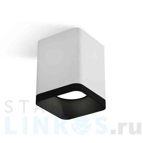 Купить с доставкой Комплект накладного светильника Ambrella light Techno Spot XS7812002 SWH/SBK белый песок/черный песок (C7812, N7702) в Туле