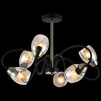 Купить Подвесная люстра Reluce 01270-0.3-06B BK+AB в Туле