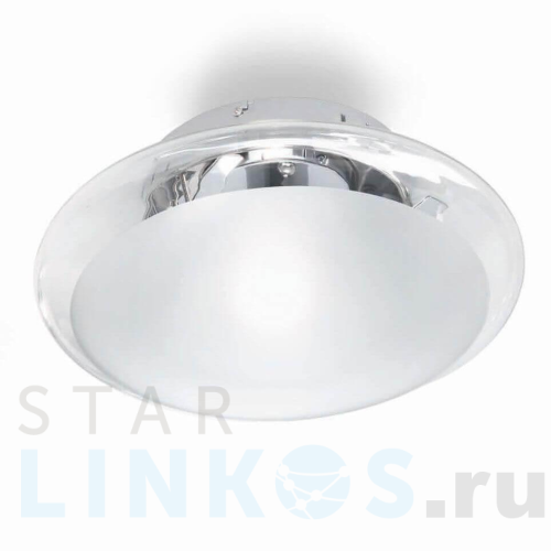 Купить с доставкой Потолочный светильник Ideal Lux Smarties Pl1 D33 Trasparente 035543 в Туле