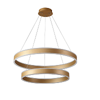 Купить Подвесная люстра Crystal Lux MUCHOS SP123W LED D600+800 GOLD в Туле