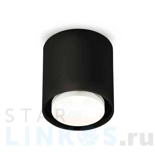 Купить с доставкой Комплект накладного светильника Ambrella light Techno Spot XS7723015 SBK/FR черный песок/белый матовый (C7723, N7165) в Туле