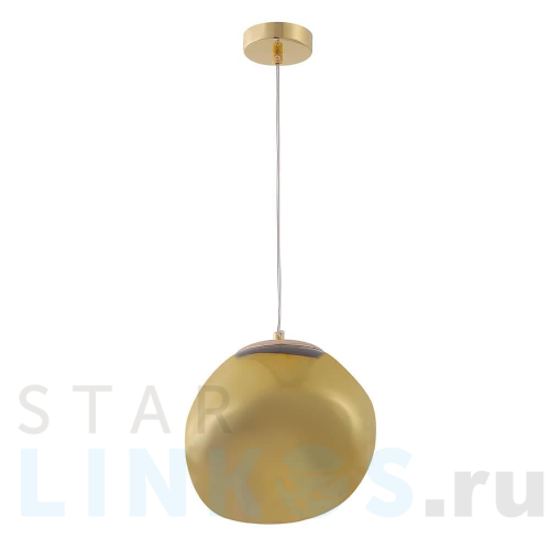 Купить Подвесной светильник Crystal Lux Malaga SP1 D200 Gold за 5 300 руб. в Туле Купить с доставкой Подвесной светильник Crystal Lux Malaga SP1 D200 Gold в Туле