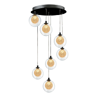 Купить Подвесная светодиодная люстра iLedex Oblivion C4457-7R CR в Туле