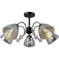 Купить Потолочная люстра Illumico IL0230-5CSQ-29 BK AB в Туле