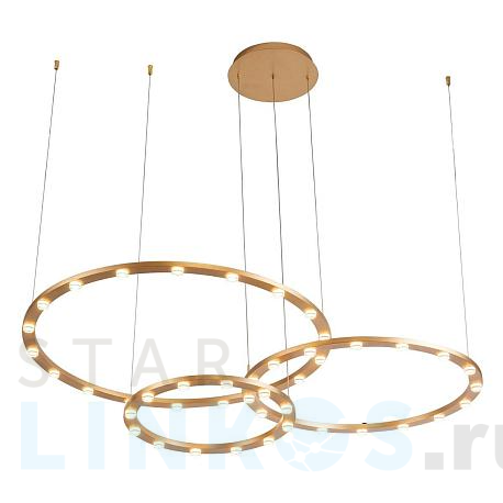 Купить Подвесная светодиодная люстра Gerhort G51229/3GD за 42 260 руб. в Туле фото 2 Купить с доставкой Подвесная светодиодная люстра Gerhort G51229/3GD в Туле фото 2