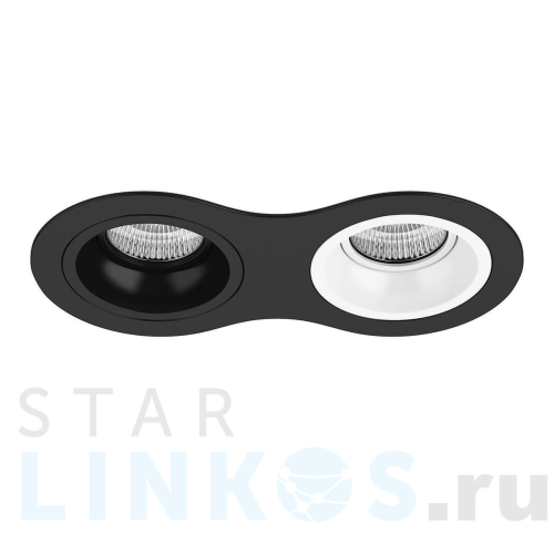 Купить с доставкой Встраиваемый светильник Lightstar Domino (214627+214606+214607) D6270607 в Туле