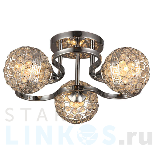 Купить Потолочная люстра Hiper Cuenca H128-3 за 6 535 руб. в Туле Купить с доставкой Потолочная люстра Hiper Cuenca H128-3 в Туле