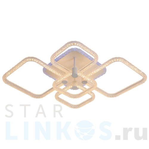 Купить Потолочная светодиодная люстра Profit Light 8049/5 WHT за 8 415 руб. в Туле Купить с доставкой Потолочная светодиодная люстра Profit Light 8049/5 WHT в Туле