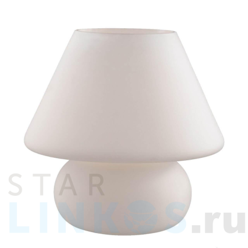 Купить с доставкой Настольная лампа Ideal Lux Prato TL1 Big Bianco 074702 в Туле