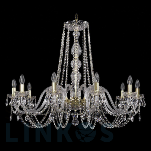 Купить Подвесная люстра Bohemia Ivele 1402/10/360 G за 58 689 руб. в Туле Купить с доставкой Подвесная люстра Bohemia Ivele 1402/10/360 G в Туле