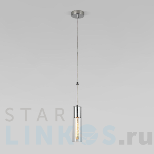 Купить Подвесной светильник Eurosvet Graf 50226/1 прозрачный за 4 140 руб. в Туле Купить с доставкой Подвесной светильник Eurosvet Graf 50226/1 прозрачный в Туле