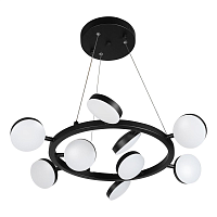 Купить Подвесная светодиодная люстра iLedex Totes FS-016-D9 63W BK в Туле