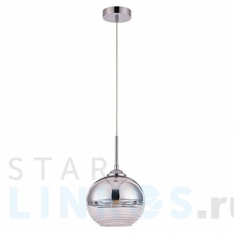 Купить Подвесной светильник Arte Lamp Wave A7761SP-1CC за 4 790 руб. в Туле фото 2 Купить с доставкой Подвесной светильник Arte Lamp Wave A7761SP-1CC в Туле фото 2