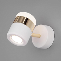 Купить Настенный светодиодный светильник Eurosvet 20165/1 LED золото/белый в Туле