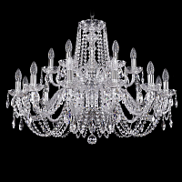 Купить Подвесная люстра Bohemia Ivele 1402/12+6/300/2d Ni в Туле