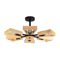 Купить Потолочная люстра Eurosvet Klark 70056/6 черный в Туле